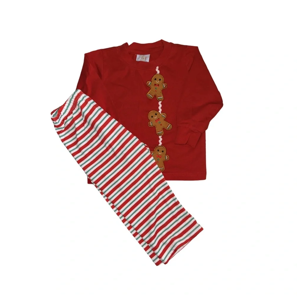 Red Gingerbread Set - Picture 1 of 4